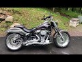 2019 Fat Boy 114 vance & Hines big radius chrome