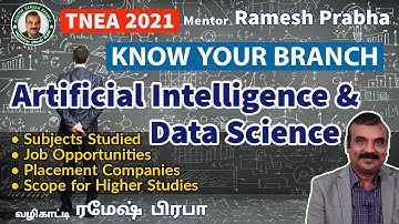 Artificial Intelligence & Data Science | Know Your Branch | Prof.Dr.T.V.Geetha |Mentor Ramesh Prabha