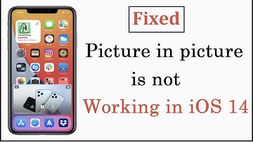 (Solved) Does your PiP not working in iPhone after the update of iOS 14?