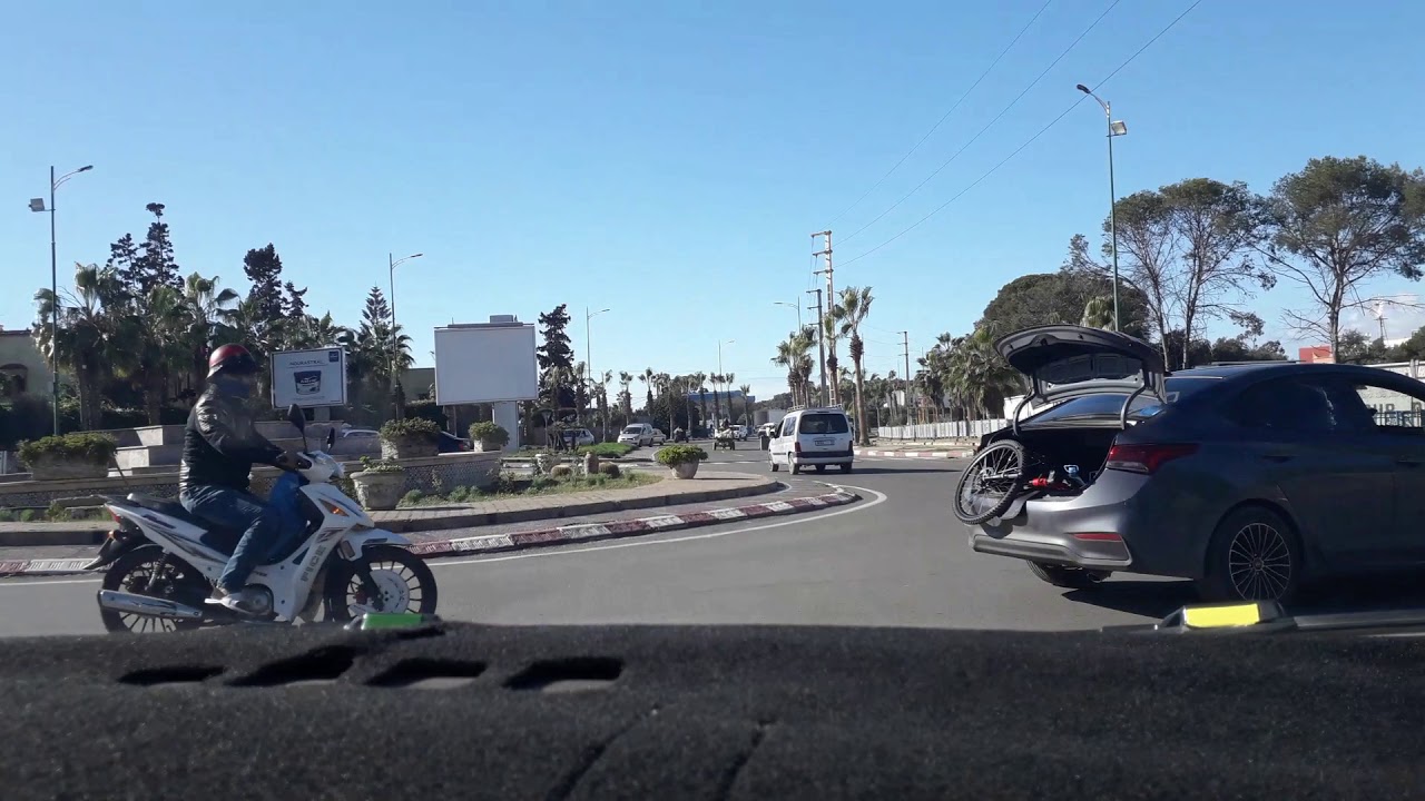 فيديو توضيحي لمكان تواجد حلبة الامتحان لتعليم السياقة ب انزكان