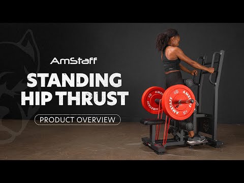 Build Glutes Without the Pain | AmStaff Standing Hip Thrust