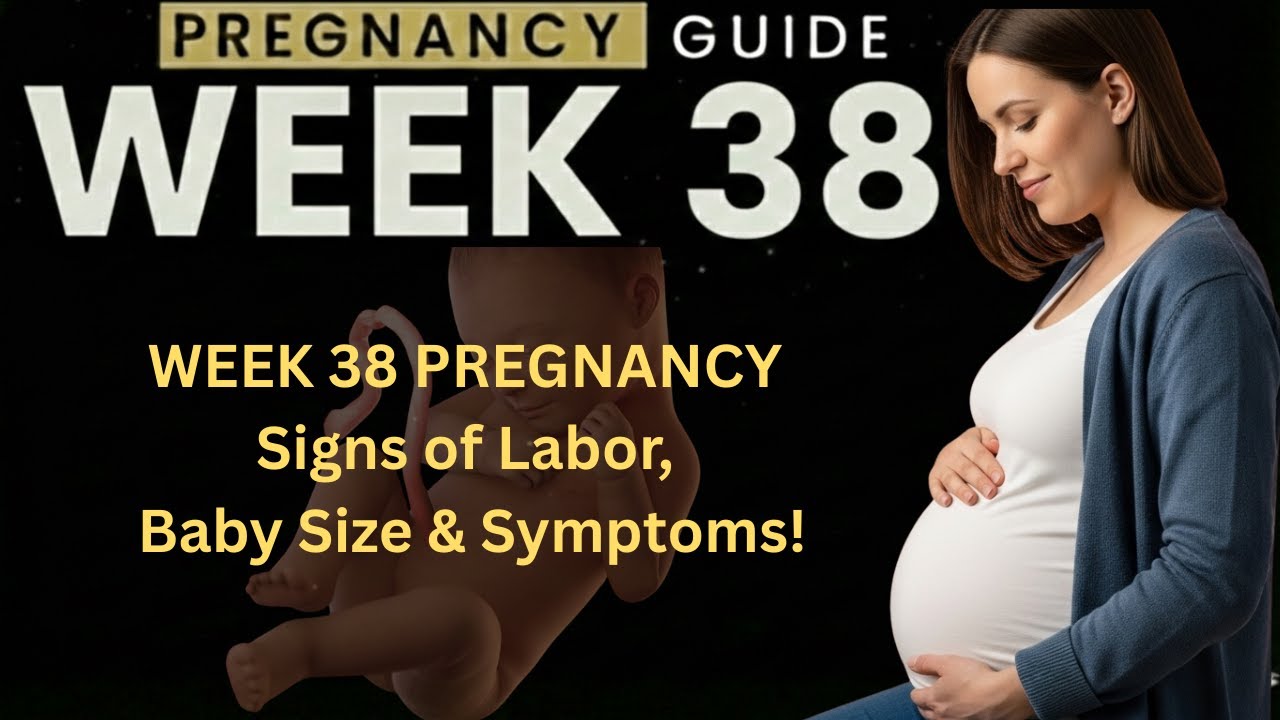 WEEK 38 | When Will Baby Arrive? Labor Signs vs Symptoms to Watch
