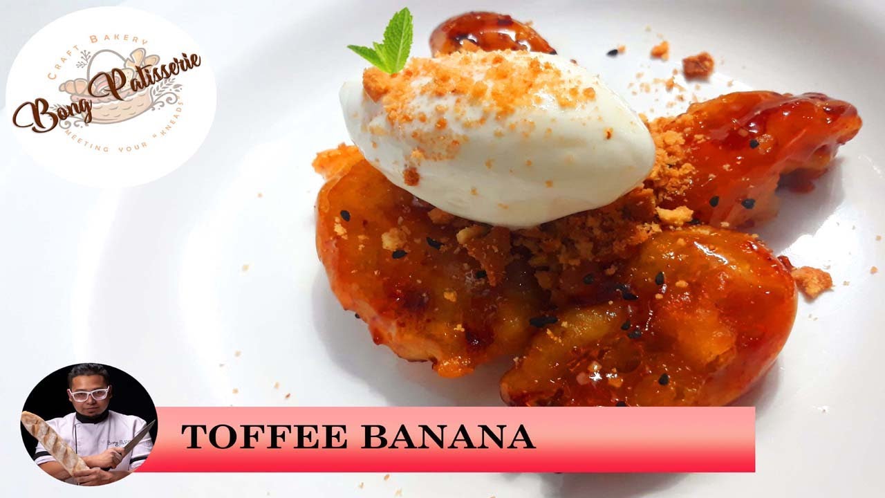 Classic chinese toffee banana