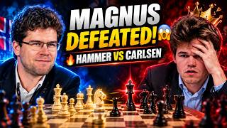 Magnus Carlsen LOST! 😱 Jon Ludvig Hammer’s Stunning Victory | Arctic Securities Chess Stars 2010 screenshot 3