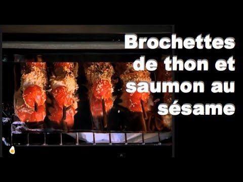 Brochettes de thon en marinade pour barbecue