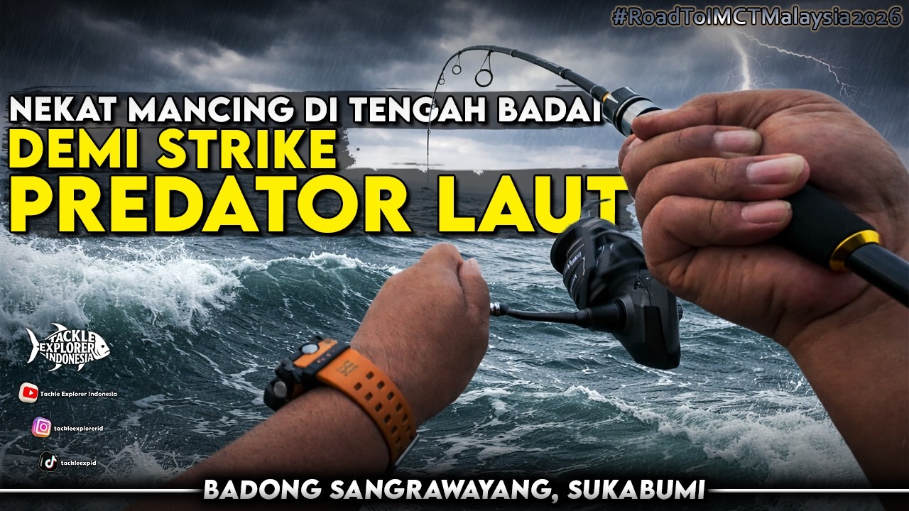 NEKAD‼️MANCING BADONG SANGRAWAYANG SAAT MUSON BARAT, BERUJUNG FATAL🤮