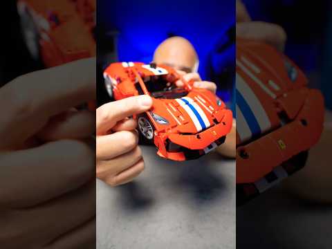 Am construit un Ferrari 488 Pista din LEGO (setul 42235)🤩#LEGO #Ferrari #SuperCar #LEGOBuild