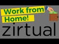 ZIRTUAL WORK FROM HOME | Virtual Assistant jobs for beginners work from home 2020