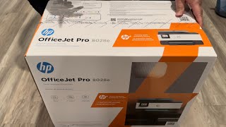 Unboxing HP OfficeJet Pro 8028e All-in-One Printer