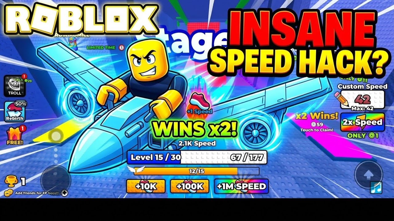 Miniatura video per +1 Speed Bird Escape di Please Work Games | Roblox | Gameplay, Nessun Commento, Android
