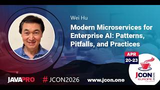Modern Microservices for Enterprise AI: Patterns, Pitfalls, and Practices | Wei Hu (EN)