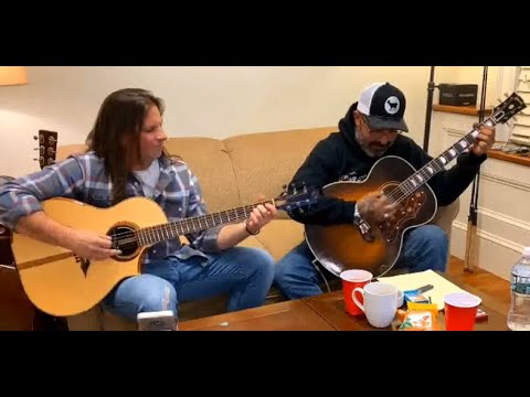 Staind‘s Aaron Lewis and Mike Mushok “Mudshovel” posted from livestream