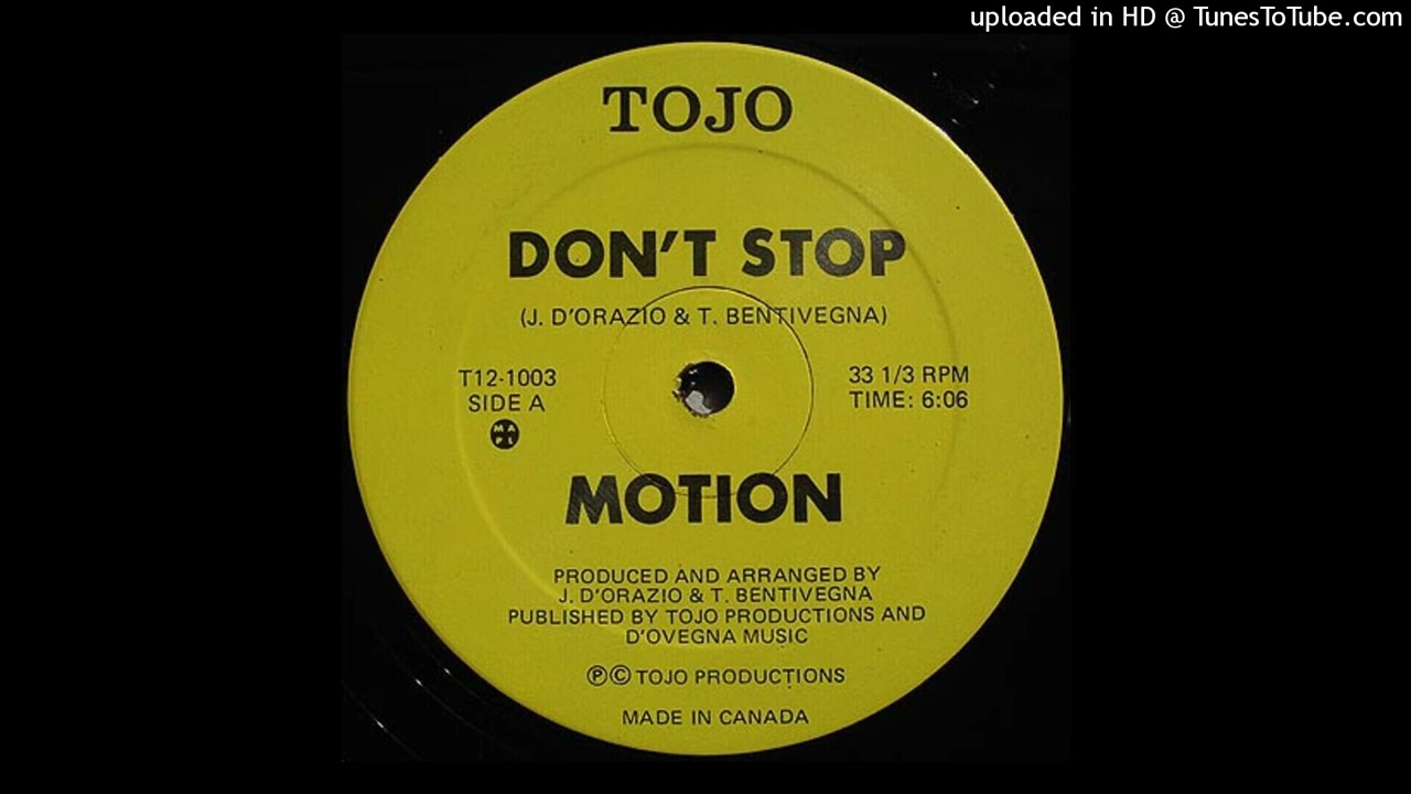 Watch Don't Stop - Motion (Hi-NRG) 1982🎧🎵 on YouTube Watch Don't Stop - Motion (Hi-NRG) 1982🎧🎵 on YouTube