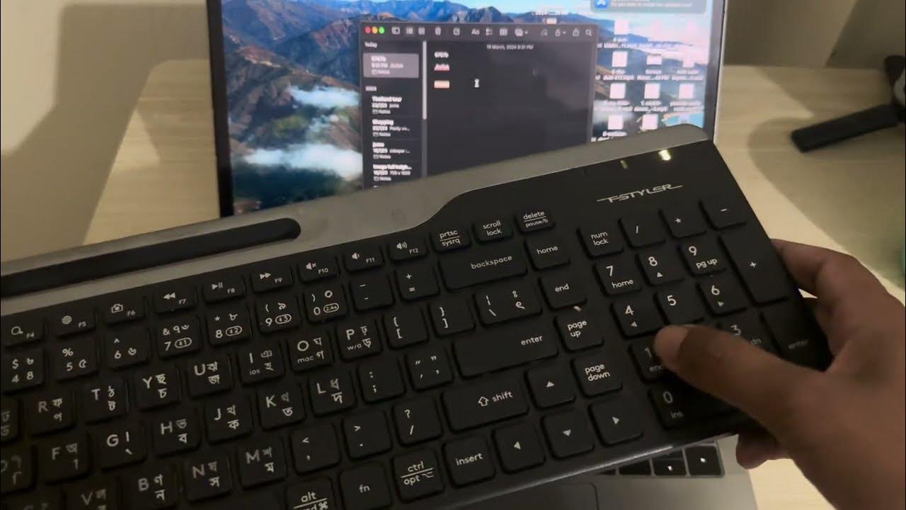 How to connect wireless keyboard quick easy youtube