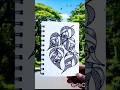 #illustration #zentangle #zen #doodle #lineart #drawing #illusion #art  #linearart #craft #Diy