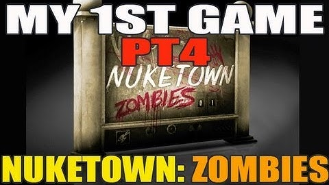 NukeTown Zombies First Try Live Commentary! Part 4