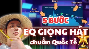 5 bước Eq VOCAL để giọng hát SẠCH, SÁNG, SANG CHẢNH chuẩn Quốc Tế | How to eq vocal like a pro