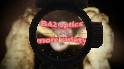 FNV - more b42 optics reticle variety mod showcase