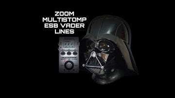 Darth Vader Zoom Multistomp ESB Lines