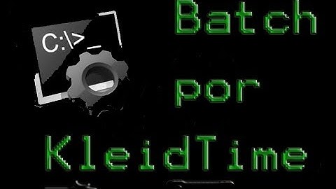 Tutorial Batch 13: Substitución de caracteres