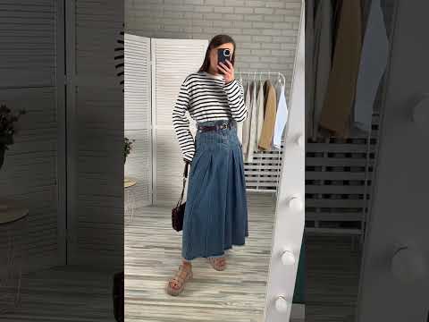 Две необычные джинсовые юбки с Алиэкспресс😍