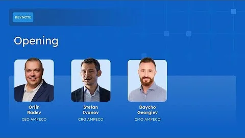 The Official Opening | The AMPECO Ecosystem Stage