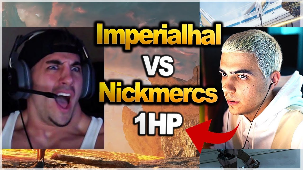 TSM Imperialhal wiped out Nickmercs with 1hp!! ( apex legends ) - YouTube