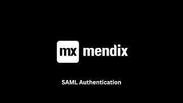 Mendix #23 SAML #mendix #SAML #authentication #login