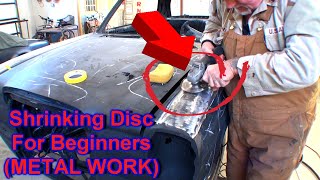 Dent Repair  How To Use A 'Shrinking Disc' For Beginners  Tips And Tricks