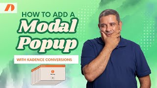 Learn How To Add a Modal Popup With Kadence Conversions!