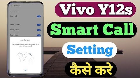 How To Smart Call Setting On Vivo Y12s || Vivo Y12s Smart Call कैसे करे || Technical Akhilesh