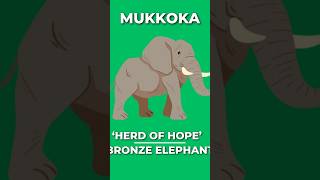 Mukkoka, a Bronze Elephant at Spitalfields Market, London #elephant #museum #zoo #animals #statue