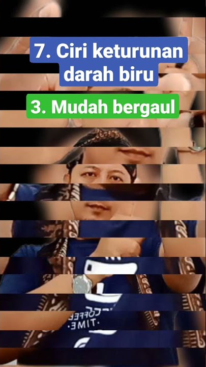 7 ciri keturunan darah biru @BLEDEK_KANTIL