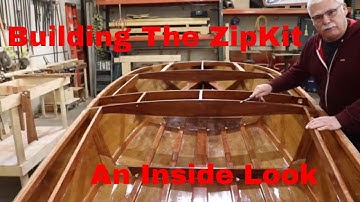 Building the Glen L Zip from the ZipKit !  Walking through frame components and features.