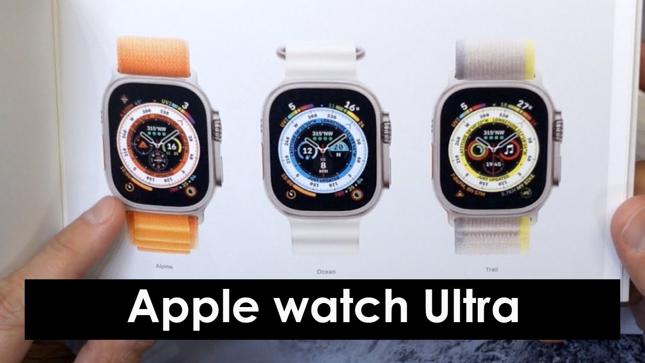 Apple watch ultra - my thoughts - unboxing - YouTube