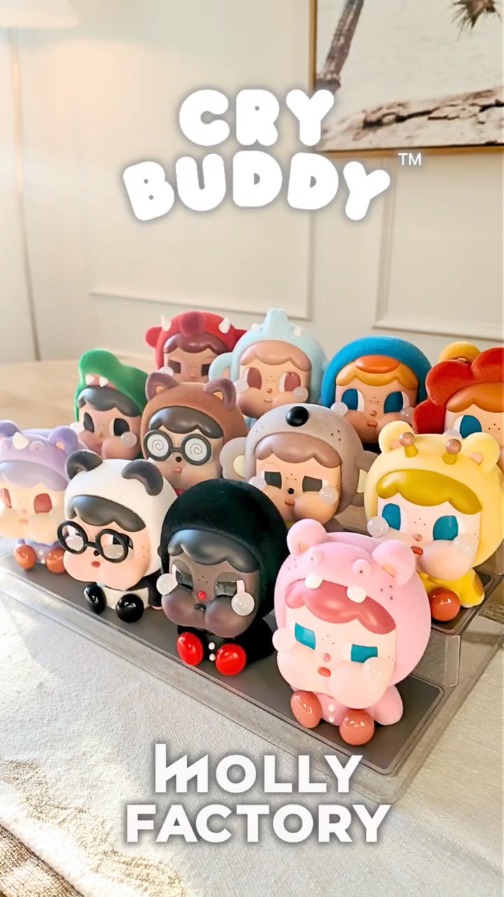 タイ限定 molly factory CRYBUDDY フィギュア たぬき タイ限定 molly factory CRYBUDDY フィギュア たぬき タイ限定 molly