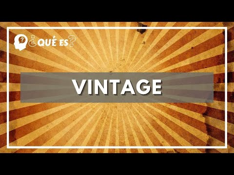 Video: ¿Cuál es el significado de alma vintage?