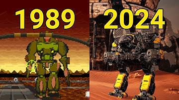 Evolution Of MechWarrior Games (1989-2024)