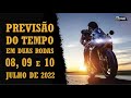 MOTO Previsão do Tempo em Duas Rodas para quem curte pegar estrada