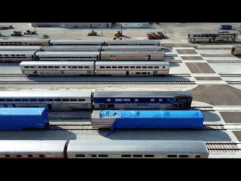 Amtrak Beech Grove Maintenance Facilities - YouTube
