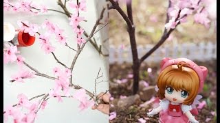 DIY - How to Make Miniature Cherry Blossom Tree