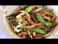 Stir Fry Pork With Green Chili Peppers (青椒肉丝)