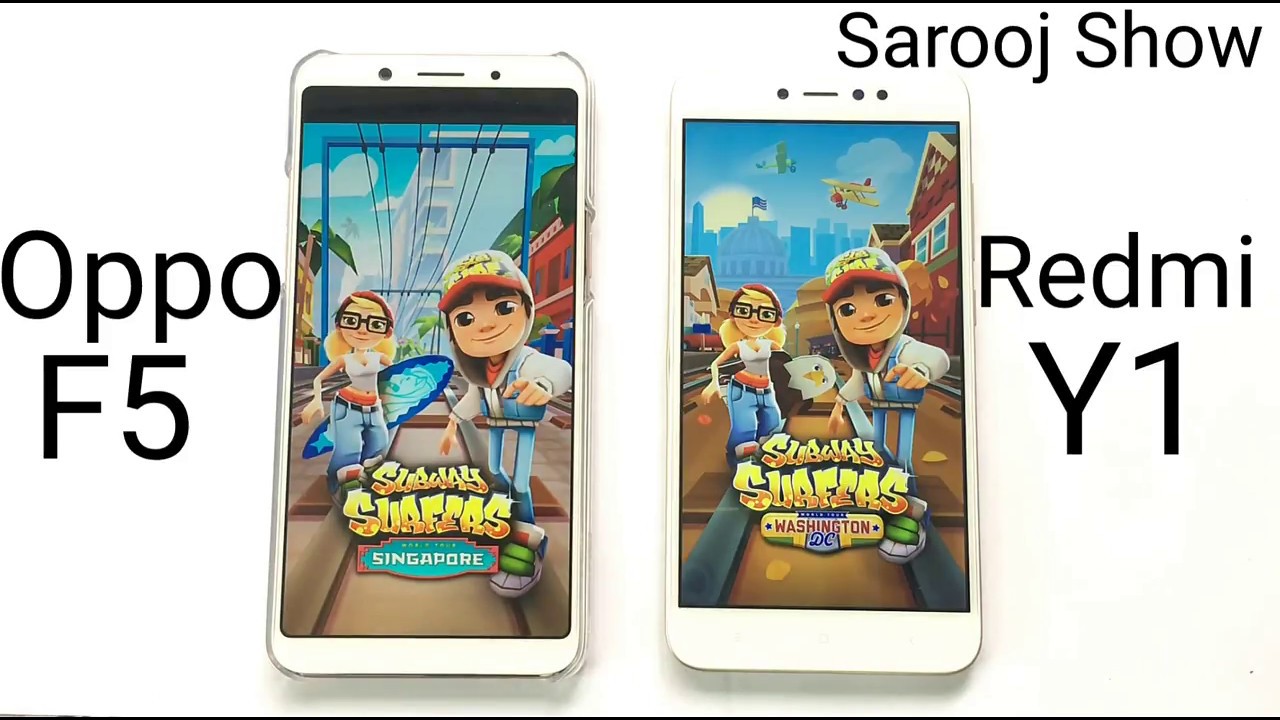 Oppo F5 vs Xiaomi Redmi Y1 Speed Test