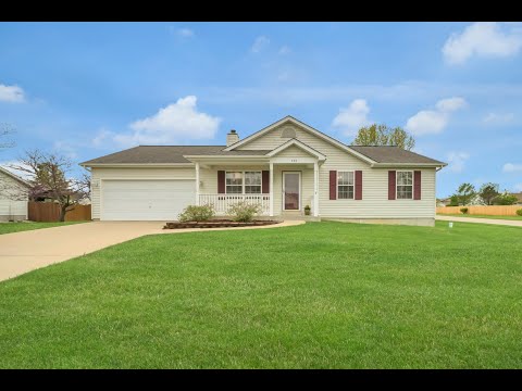 408 Wildflower Ridge Court, Wentzville, MO home video tour