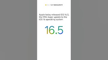 iOS 16.5 released #cybersecurity #apple #update #software #news #shorts