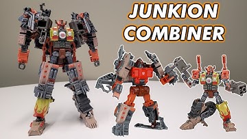 Transformers Legacy Evolution Crashbar and Scraphook Robot Combiner