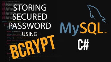 Storing Secured Password in MySQL using Bcrypt in C#