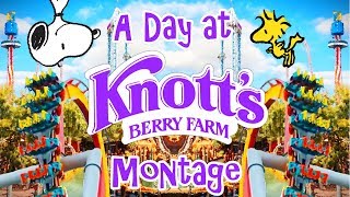 A Day At Knotts Berry Farm (Knotts Berry Farm Montage)