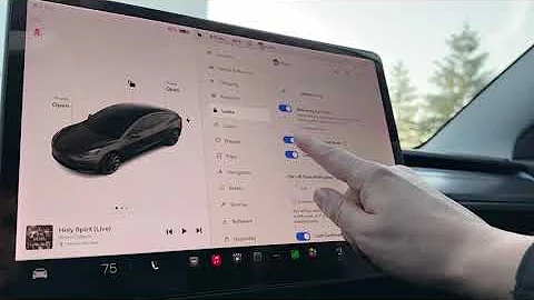 How to enable Tesla to unlock passenger doors from outside (in settings)
