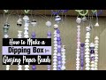 How to Make a Paper Bead Glazing Dipping Box for Under $10